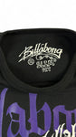 Billabong Shirt 00s Y2K Print Slim Fit Schwarz XXL