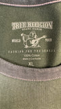 True Religion Shirt 00s Washed Grün XL