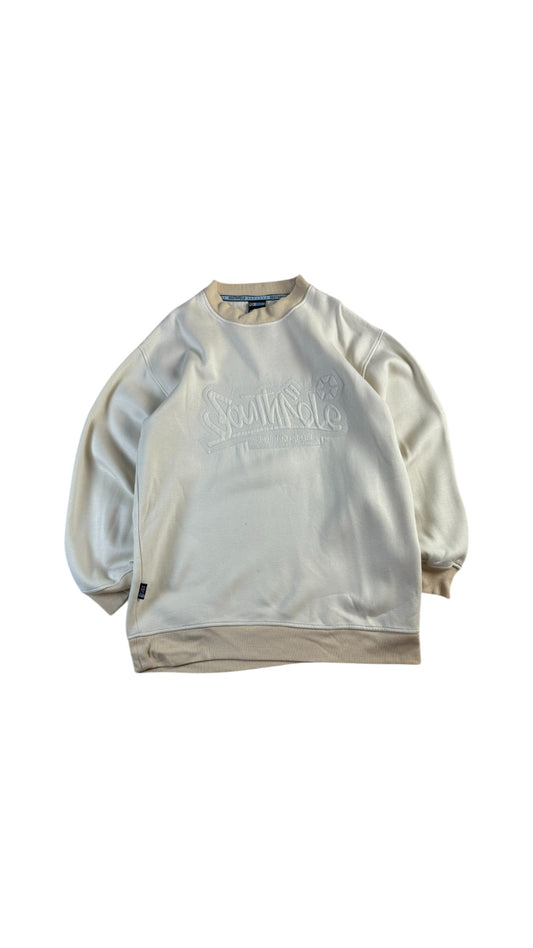 Vintage Southpole Sweater 90s Creme L