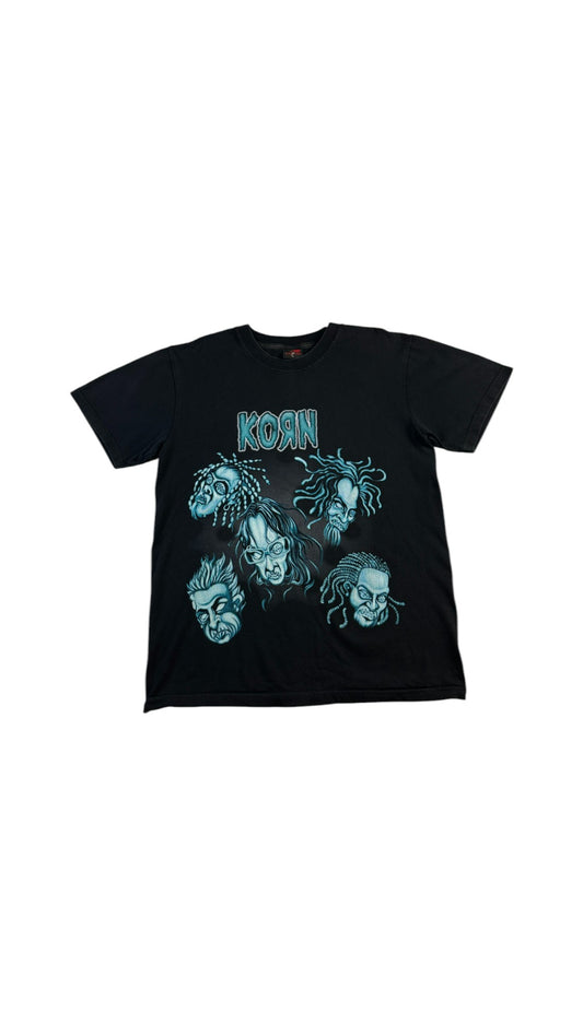 Thunder Shirt 00s Korn Bootleg Schwarz L