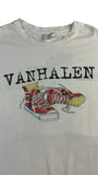 Rare! Vintage Hanes Shirt 1993 Van Halen "Right here, right now"-Europe Tour Single Stitch Made In USA Weiß XL