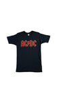 Rare! Vintage Tourshirt 1980 ACDC "Back in black-Sold out"-European Tour Single Stitch Schwarz S-M