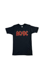 Rare! Vintage Tourshirt 1980 ACDC "Back in black-Sold out"-European Tour Single Stitch Schwarz S-M