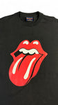 Rare! Vintage Brockum Shirt 94/95 Rolling Stones Voodoo Lounge World Tour Schwarz XL