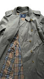 Vintage Burberry Trenchcoat Nova Check Double-Breasted Beige (Exlong) 54