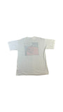 Sunrise T-Shirt 90s "I Love Melone" Comic Print Weiß Single Stitch XL