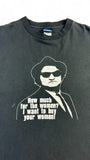 Vintage Blues Brothers T-Shirt 90s "How Much for the Women?" Schwarz XL