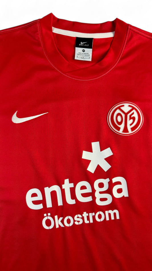 Nike Trikot 2011-12 FSV Mainz Home Rot Weiß M