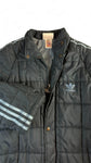 Vintage Adidas Winterjacke/Kurzmantel 1999 Quilted Puffer Dunkelblau L