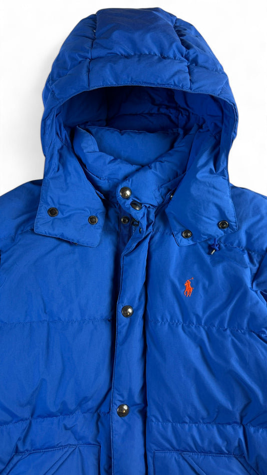 Ralph Lauren Daunenjacke Mit Kapuze Blau M