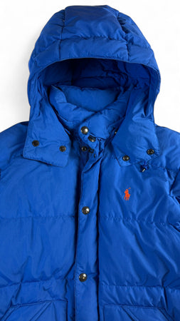 Ralph Lauren Daunenjacke Mit Kapuze Blau M