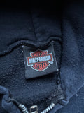 Harley Davidson Hoodie 2008 Flames Amarillo Texas Schwarz XL