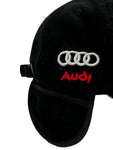 Vintage Cap 2001 Audi Kitzbühel "The Race" Mit Ohrenklappen Schwarz One Size