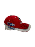 Racing Cap 2016 Ducati Corse x Unibat Mit Unterschrift Rot