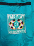 Vintage Erima Schiedsrichter Trikot Kurzarm Fair Play Grün L-XL