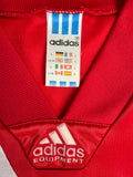 Vintage Adidas Equipment Trikot Liverpool 1992/93 Carlsberg Made In United Kingdom Rot L