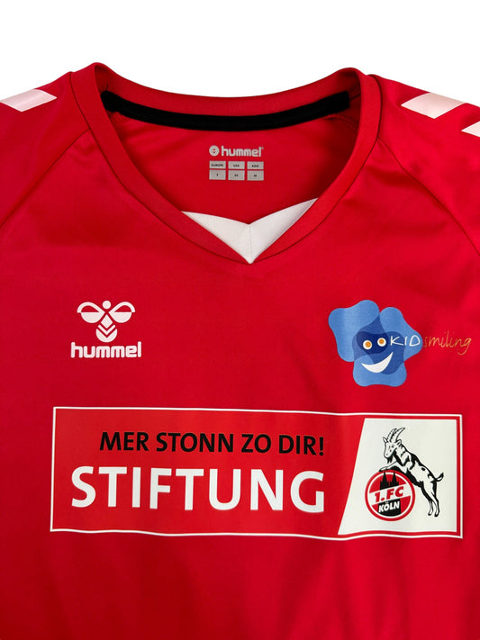 Hummel Trikot 1. FC Köln "Mer stonn zo dir" Stiftung Rot S