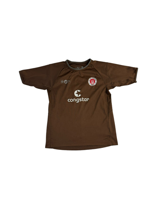 Do You Football Trikot FC St. Pauli Home 2007/08 Congstar Braun Kids 140/152