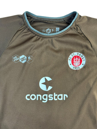 Do You Football Trikot FC St. Pauli Home 2007/08 Congstar Braun Kids 140/152