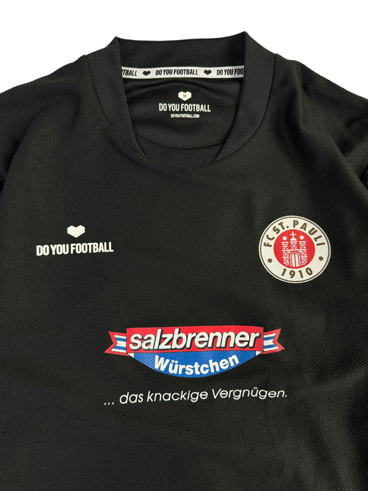 Do You Football Trikot Langarm Torwart Patrick #1 Salzbrenner Würstchen Braun M