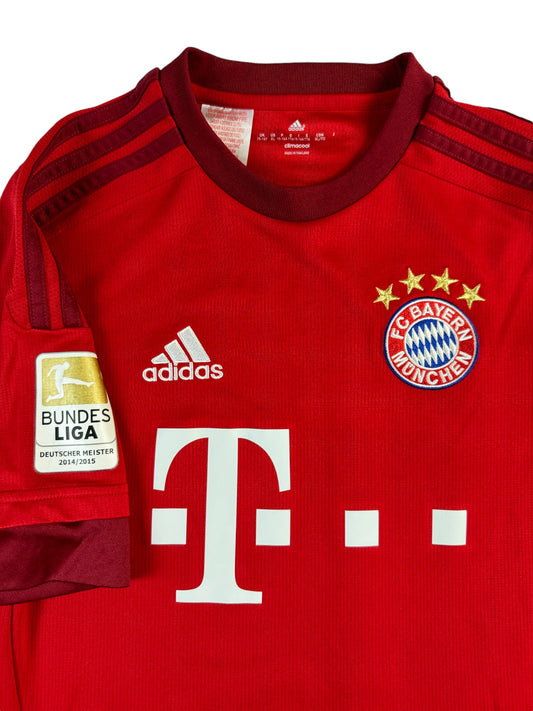 Adidas Trikot Bayern München 2015/16 #11 Costa Rot Kids 176