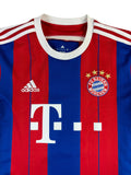 Adidas Trikot Bayern München 2014/15 #9 Lewandowski Rot Blau M