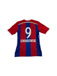 Adidas Trikot Bayern München 2014/15 #9 Lewandowski Rot Blau M