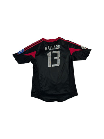 Adidas Trikot Bayern München 2004/05 #13 Ballack Champions League Schwarz S-M