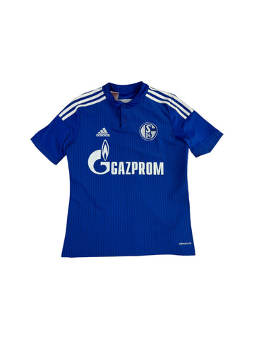 Adidas Trikot Schalke 04 Home 2014/15 Gazprom Blau Kids 164