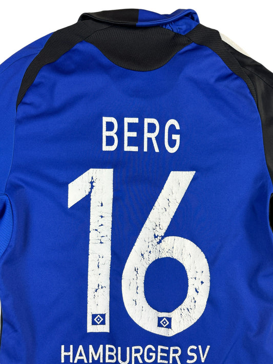 Adidas Trikot HSV 2008/09 #17 Berg Blau Schwarz S