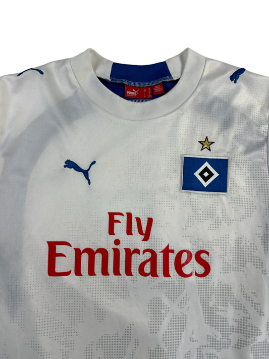 Puma Trikot HSV 2006/07 Fly Emirates Weiß Kinder 152