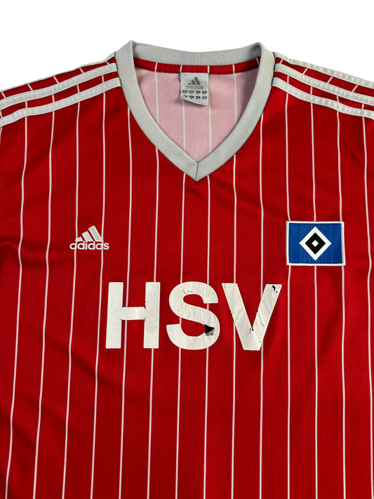 Adidas Trikot HSV Special Edition 1983/84 Retro Von 2007 Gestreift Rot XL