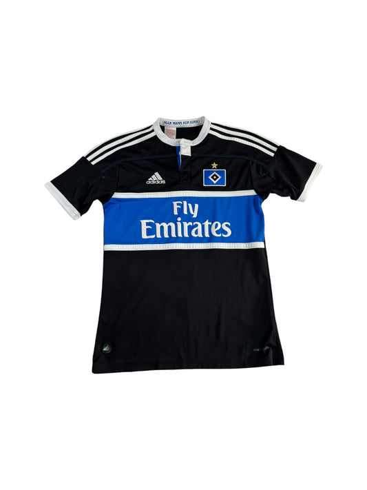 Adidas Trikot HSV 2011 Fly Emirates #7 Jansen Schwarz Kids 176