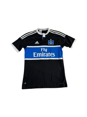 Adidas Trikot HSV 2011 Fly Emirates #7 Jansen Schwarz Kids 176