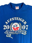 B&C Shirt F.C: Hansa Aufstieg 2007 "Die Kogge ist zurück" Blau L