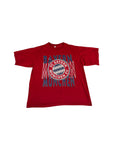 Vintage Shirt FC Bayern München Rot L-XL