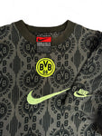 Vintage Nike Premier Shirt BVB 90s Schwarz Gelb S