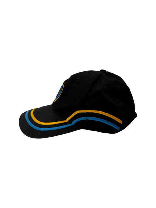 Vintage Inter Milan Cap Schwarz Blau One Size