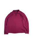 Ralph Lauren Strickpullover Basic Quarter Zip Troyer Lila/Pinkt L