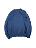 Ralph Lauren Pullover V-Ausschnitt Merino Blau XL