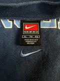 Vintage Nike Sweater 90s Center Swoosh "Carolina" Boxy Blau XL