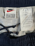 Vintage Nike Jogginghose Nylon Spellout Dunkelblau M