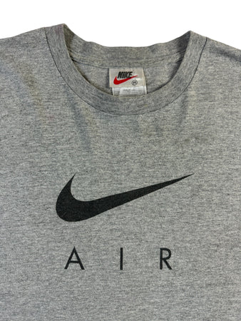 Vintage Nike Air Shirt 90s Made In USA Basic Grau M