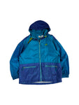 Vintage Nike Sportjacke 90s Mit Kapuze "JUST DO IT" Blau/Lila XS