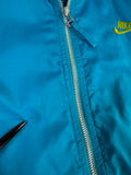 Vintage Nike Sportjacke 90s Mit Kapuze "JUST DO IT" Blau/Lila XS