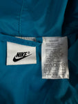 Vintage Nike Sportjacke 90s Mit Kapuze "JUST DO IT" Blau/Lila XS