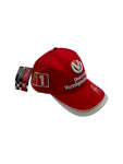 Michael Schumacher Cap 2005 DVAG Ferrari Sponser Formula 1 Deadstock Neu Mit Etikett Rot One Size