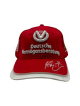 Michael Schumacher Cap 2005 DVAG Ferrari Sponser Formula 1 Deadstock Neu Mit Etikett Rot One Size