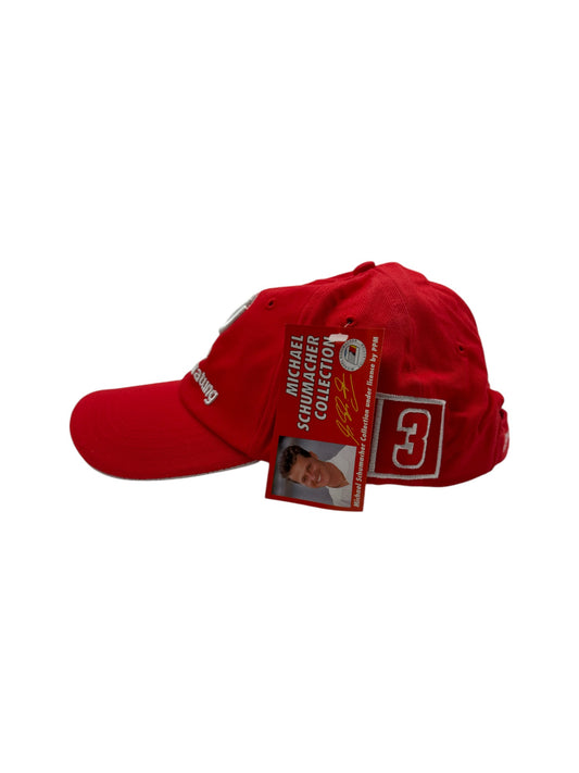 Ferrari Cap 2000 #3 Formula F1 Racing Team Michael Schuhmacher Deutsche Vermögensberatung Deadstock Rot One Size