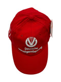 Ferrari Cap 2000 #3 Formula F1 Racing Team Michael Schuhmacher Deutsche Vermögensberatung Deadstock Rot One Size